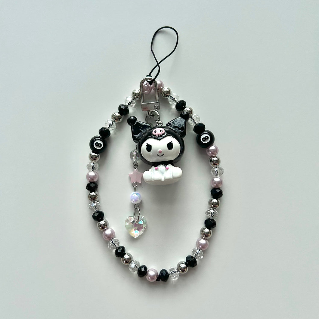 Kuromi 8-Ball Phone Accessory